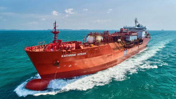 An LPG Carrier from BW Epic Kosan