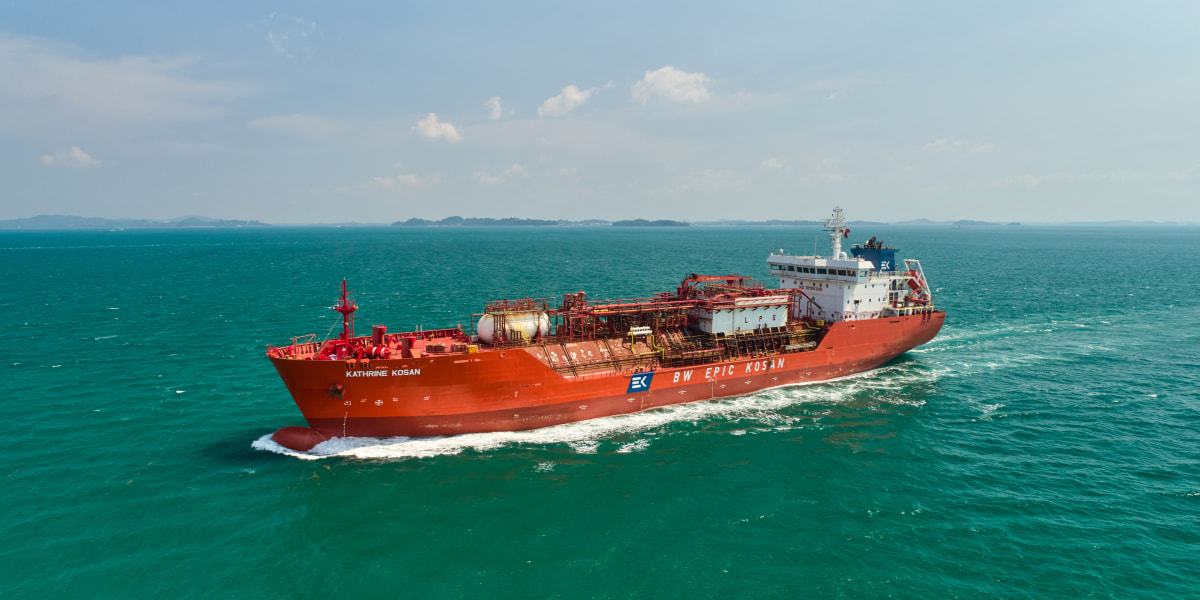 BW Epic Kosan's LPG carrier, Katherine Kosan