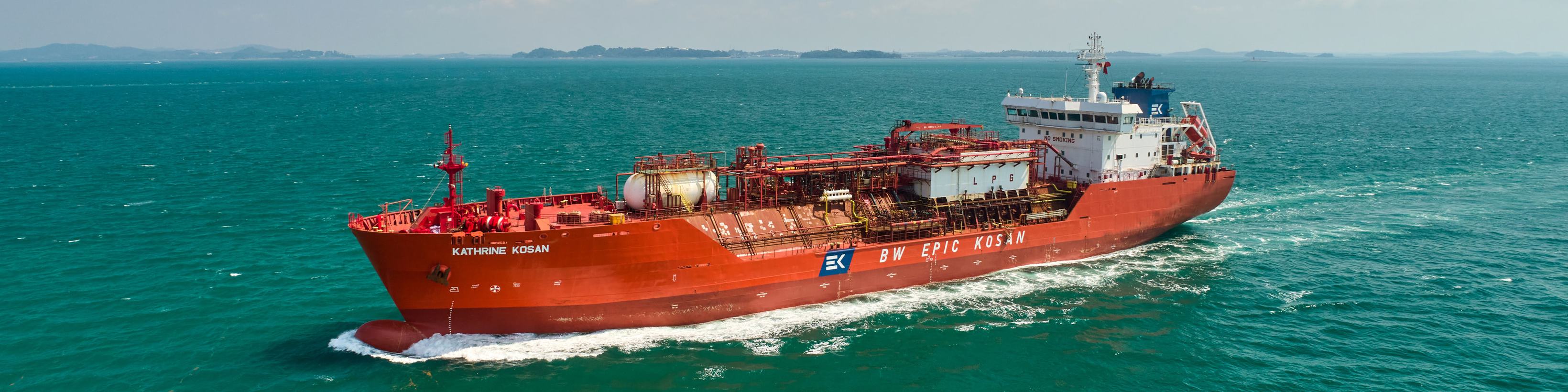 BW Epic Kosan's LPG carrier, Katherine Kosan