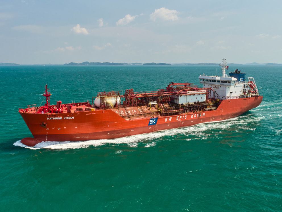 BW Epic Kosan's LPG carrier, Katherine Kosan