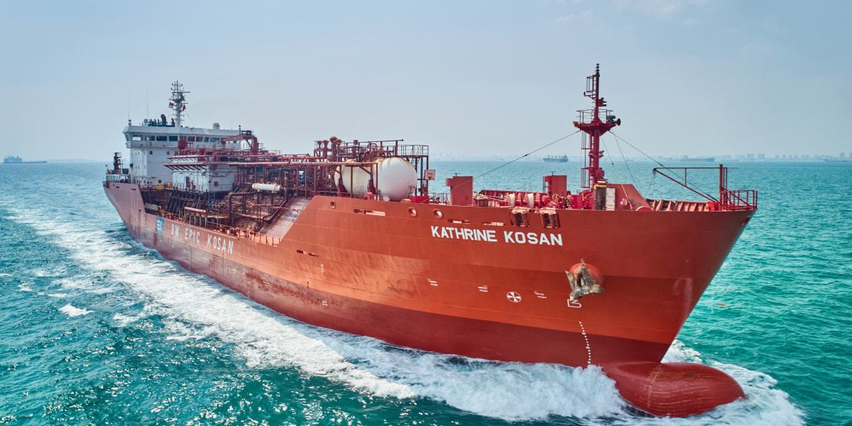BW Epic Kosan's LPG Carrier Katherine Kosan