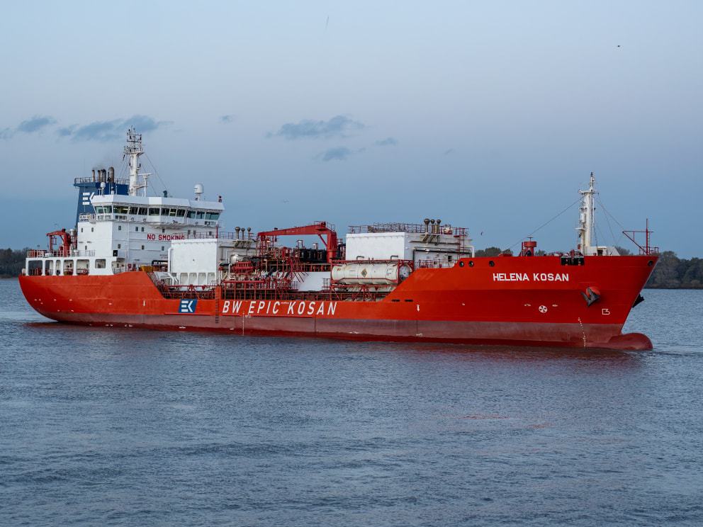 BW Epic Kosan's LPG carrier, Helena Kosan