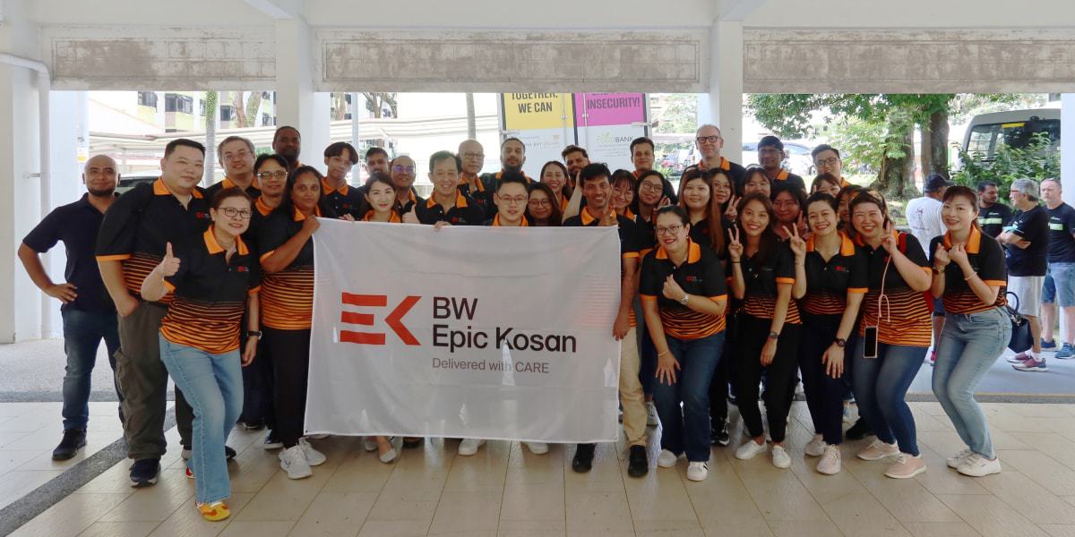 Staff and Social at BW Epic Kosan