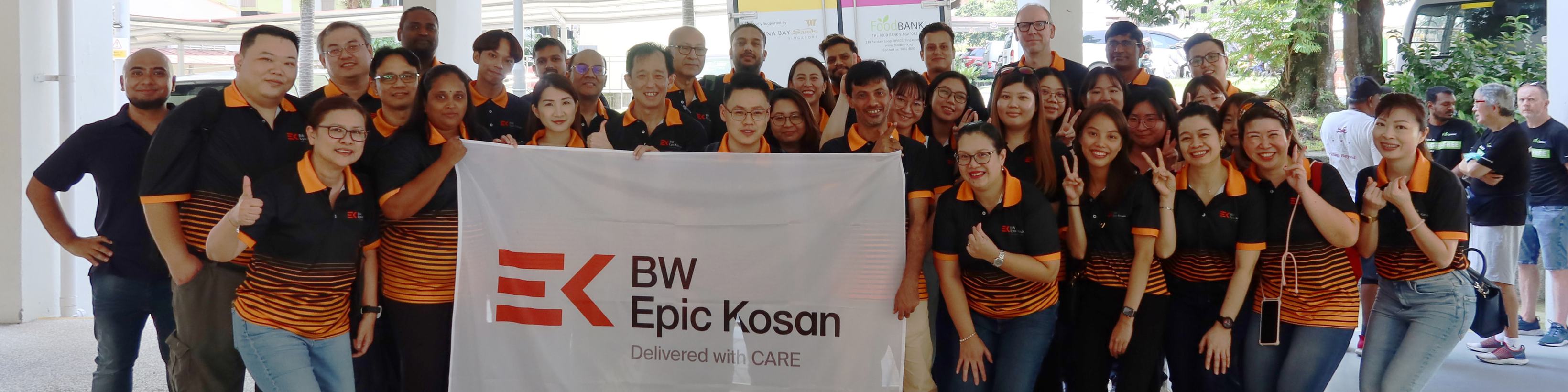 Staff and Social at BW Epic Kosan