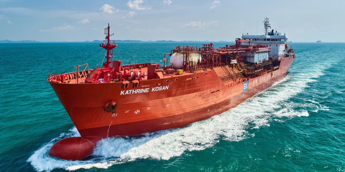 BW Epic Kosan's LPG Carrier, Katherine Kosan